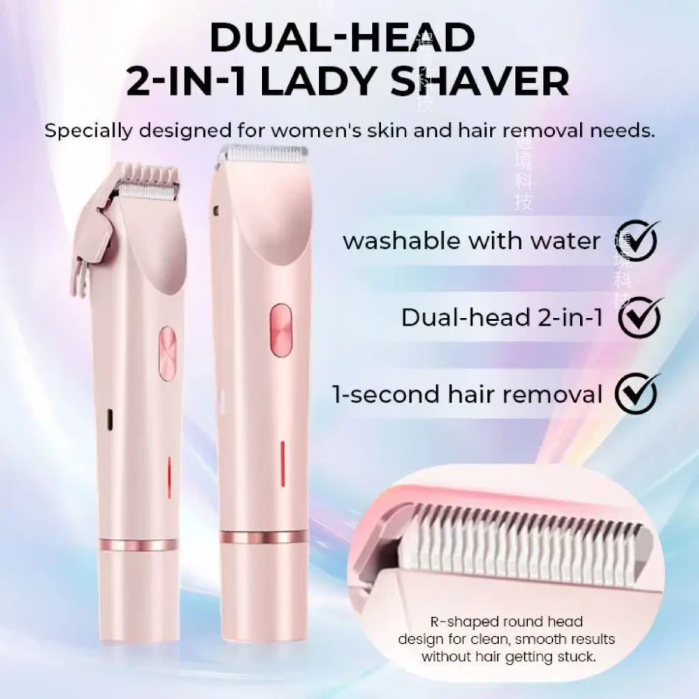 Dual Headed Shaver